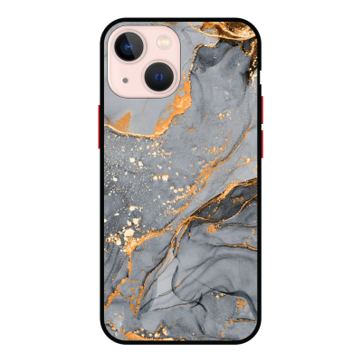Husa Protectie AntiShock Premium, iPhone 13, Marble, Rock